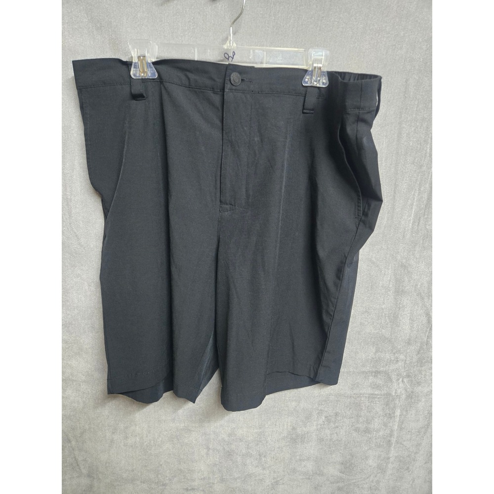 Banana Republic Core Temp Mens Shorts Black Size 40 Elastic Waist Performance